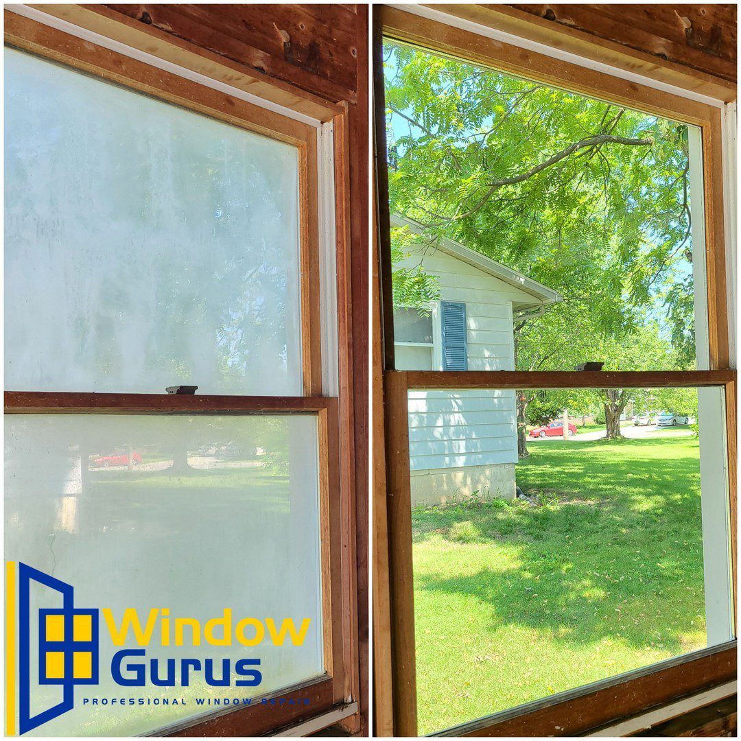 Foggy window repair