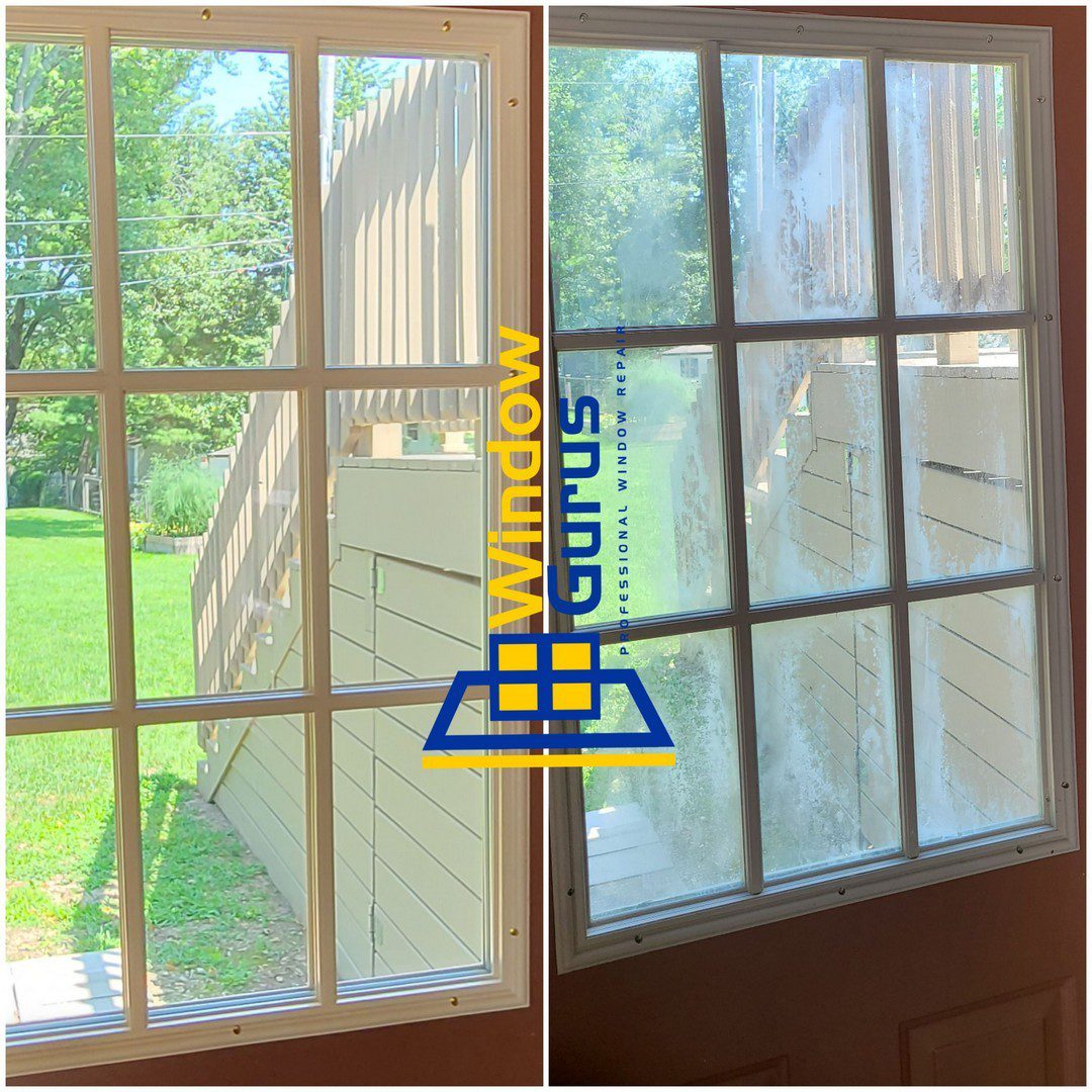 Foggy window repair