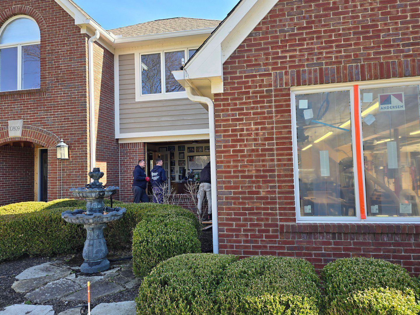 Commercial window replacement project