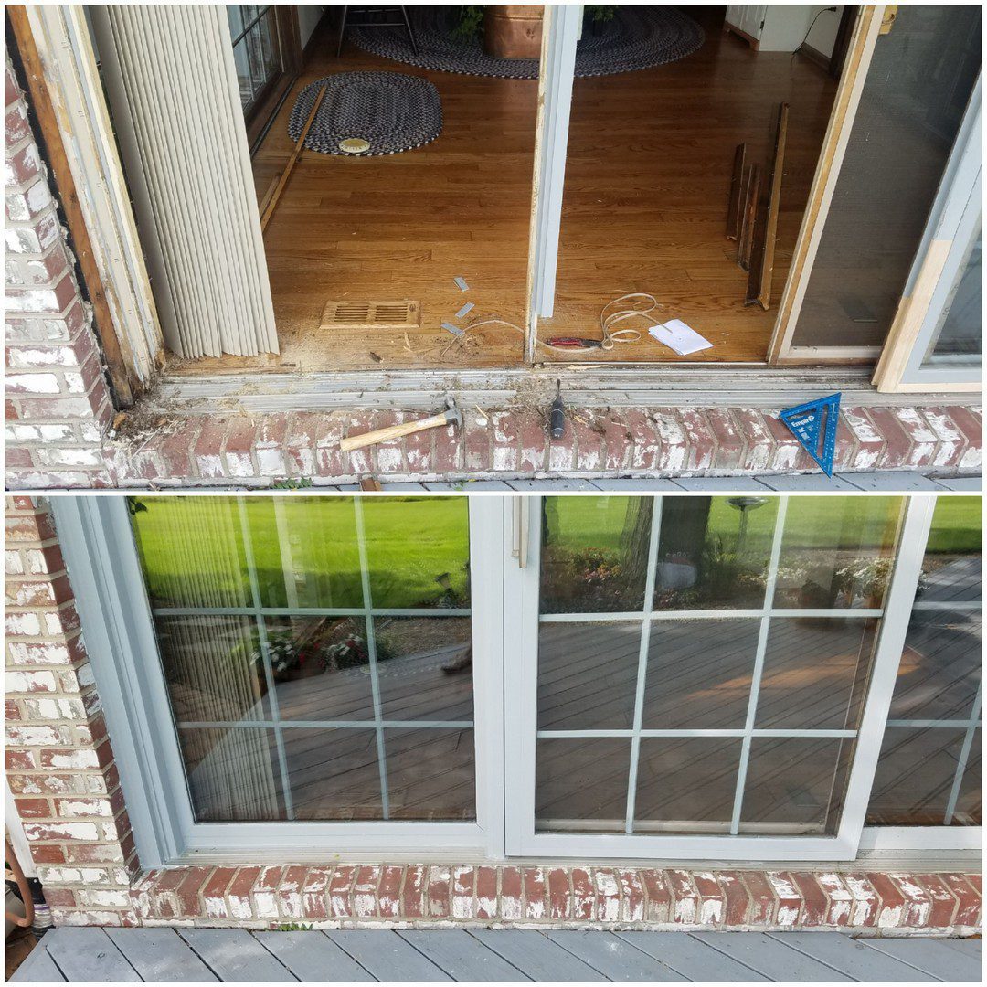 Rotted windows