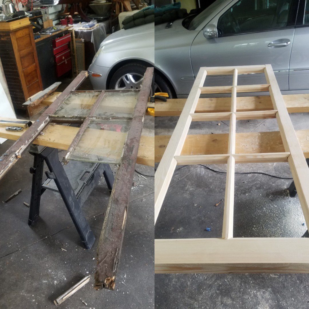 Historic window restoration