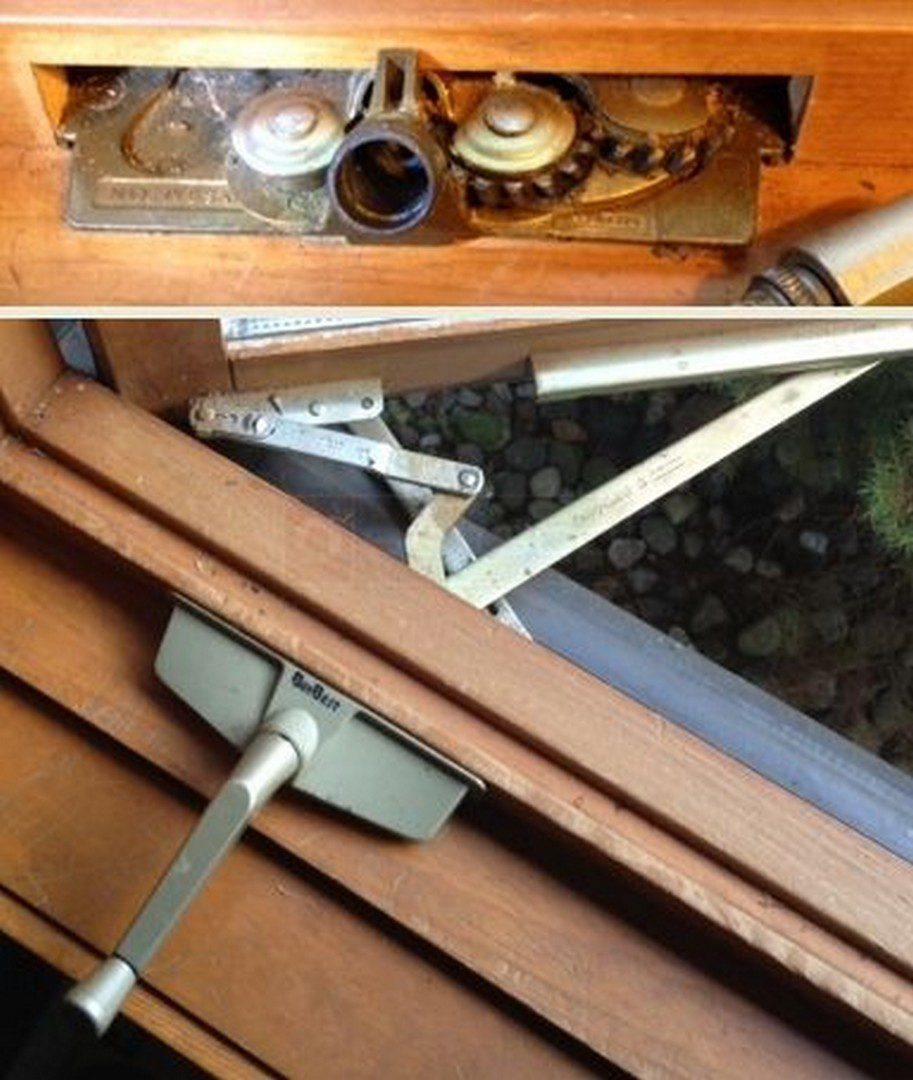 Wood Door Hinge Repair