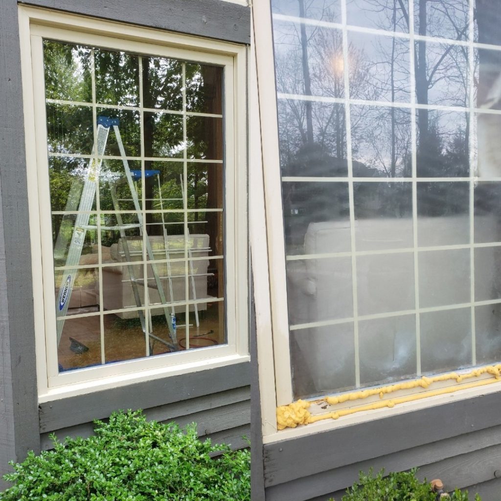 Rotted windows