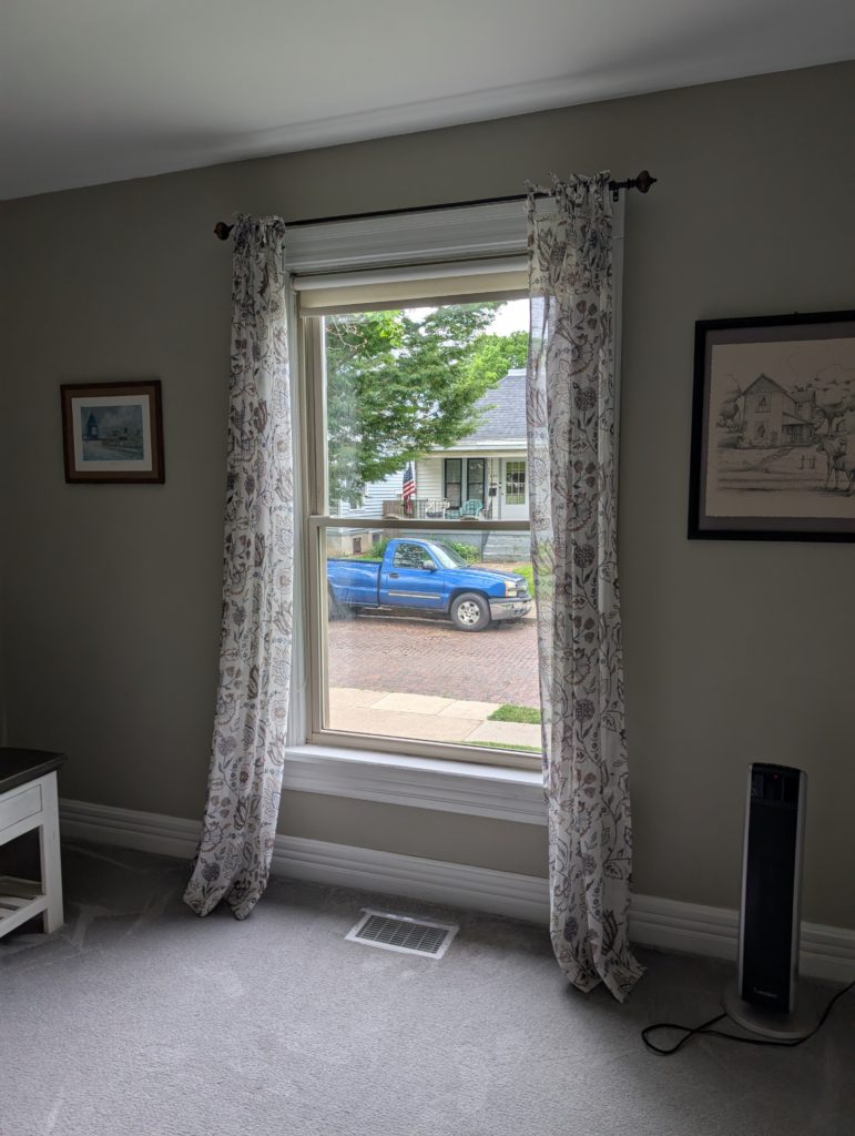 Repaired residential window after same day service