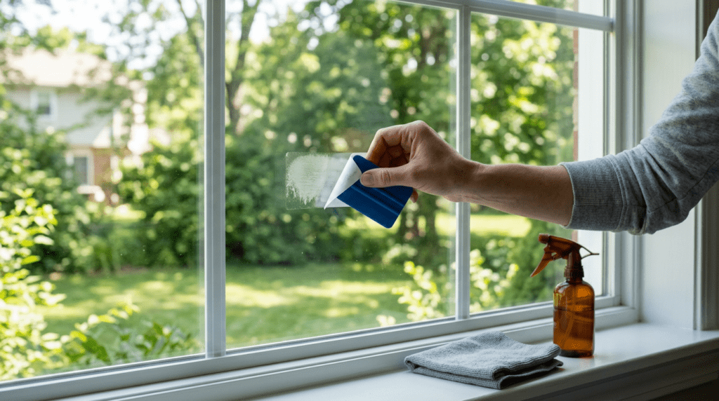 How to Get Stickers and Adhesive Off Glass for Good
