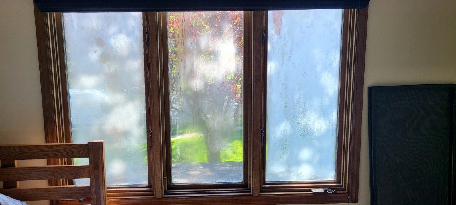 Foggy window repair