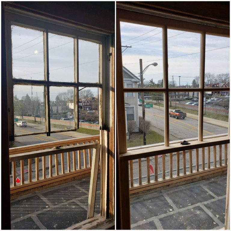 Historic window restoration