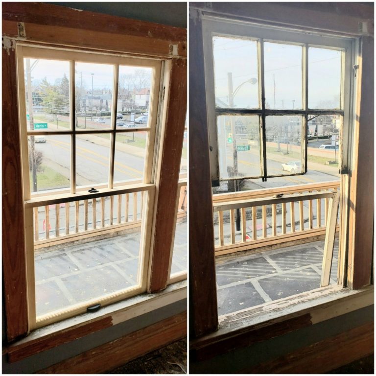 Historic window restoration