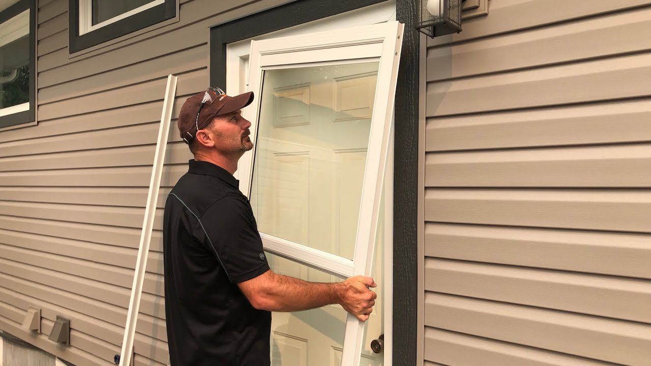 How to fix a storm door if it does not close