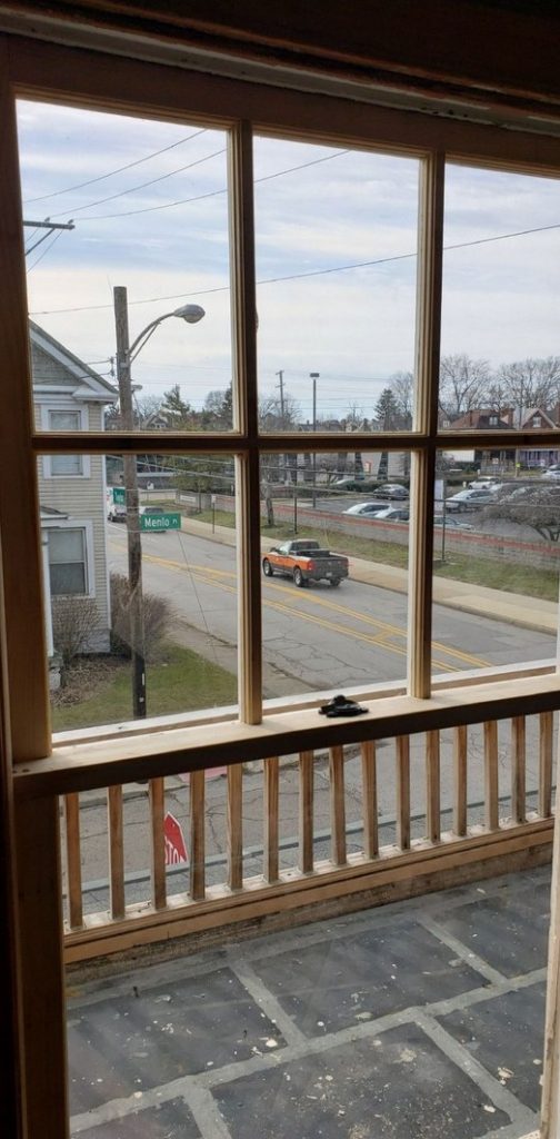 Historic window restoration