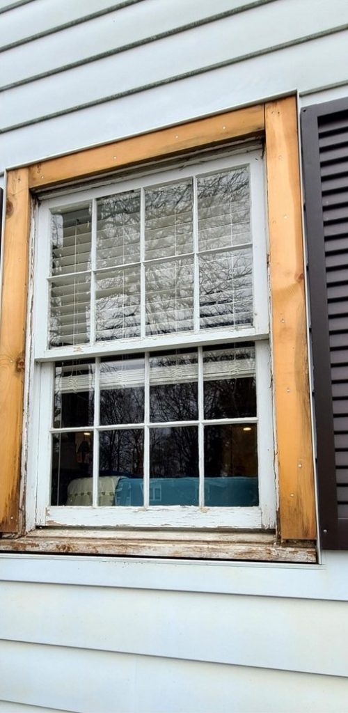 Rotted windows