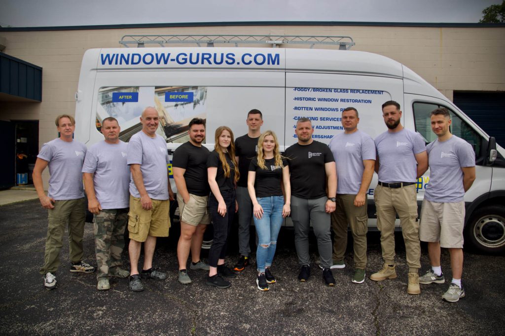 Window repair team