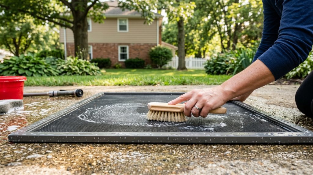 How to Clean Window Screens Without Damaging the Mesh